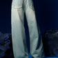 Vintage Wash Barrel Denim