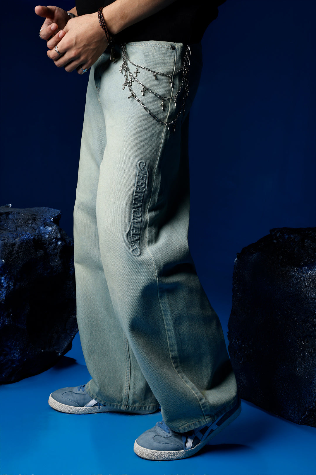 Vintage Wash Barrel Denim