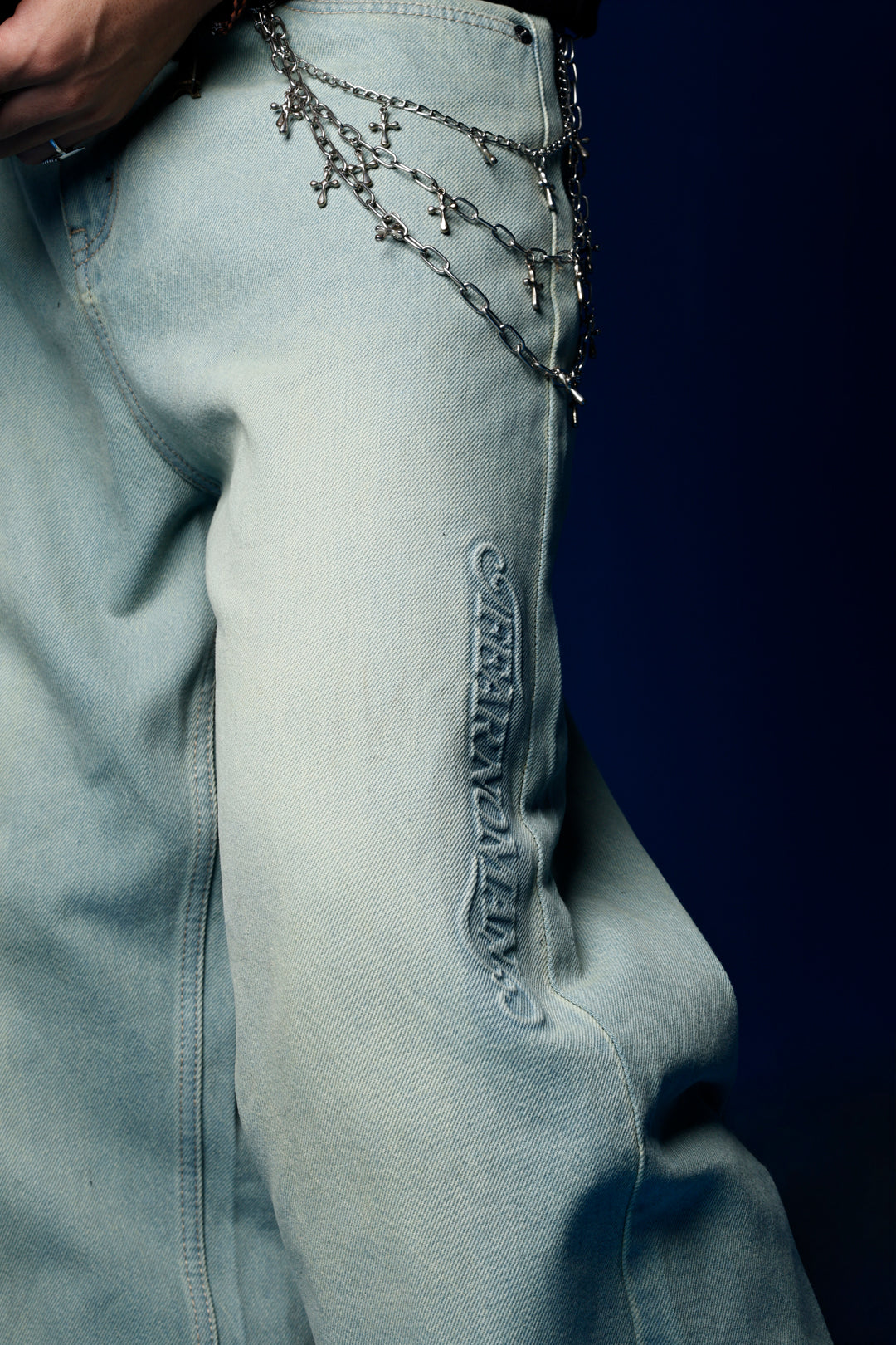 Vintage Wash Barrel Denim
