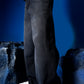 Washed Black Barrel Denim