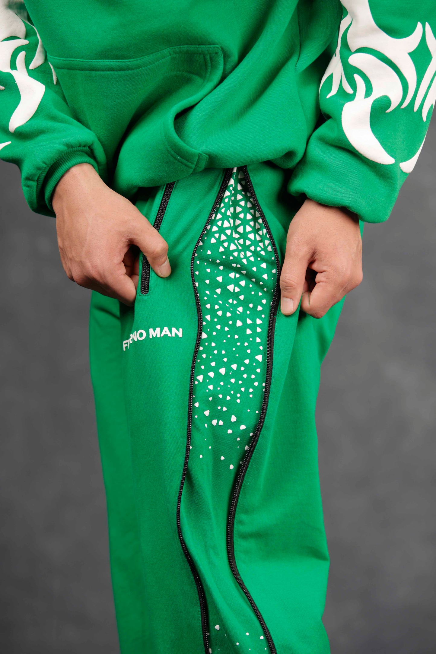 Green Horizon Track Pants