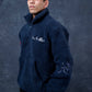 Navy Sherpa Pullover