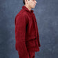 Crimson Sherpa Shacket