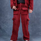 Crimson Sherpa Utility Pants