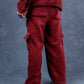 Crimson Sherpa Utility Pants