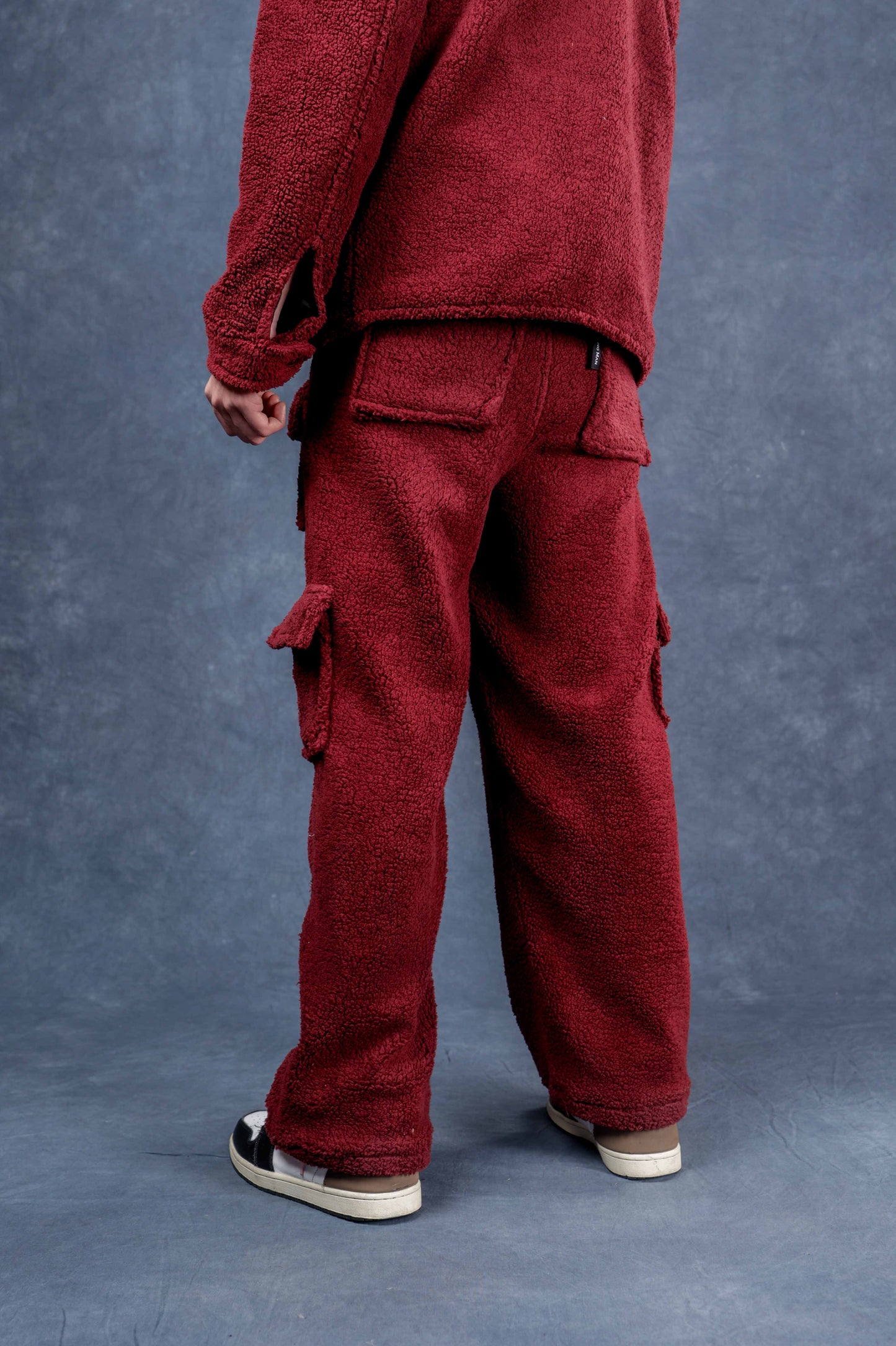 Crimson Sherpa Utility Pants