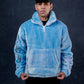 Cloudline embroidered sherpa pullover