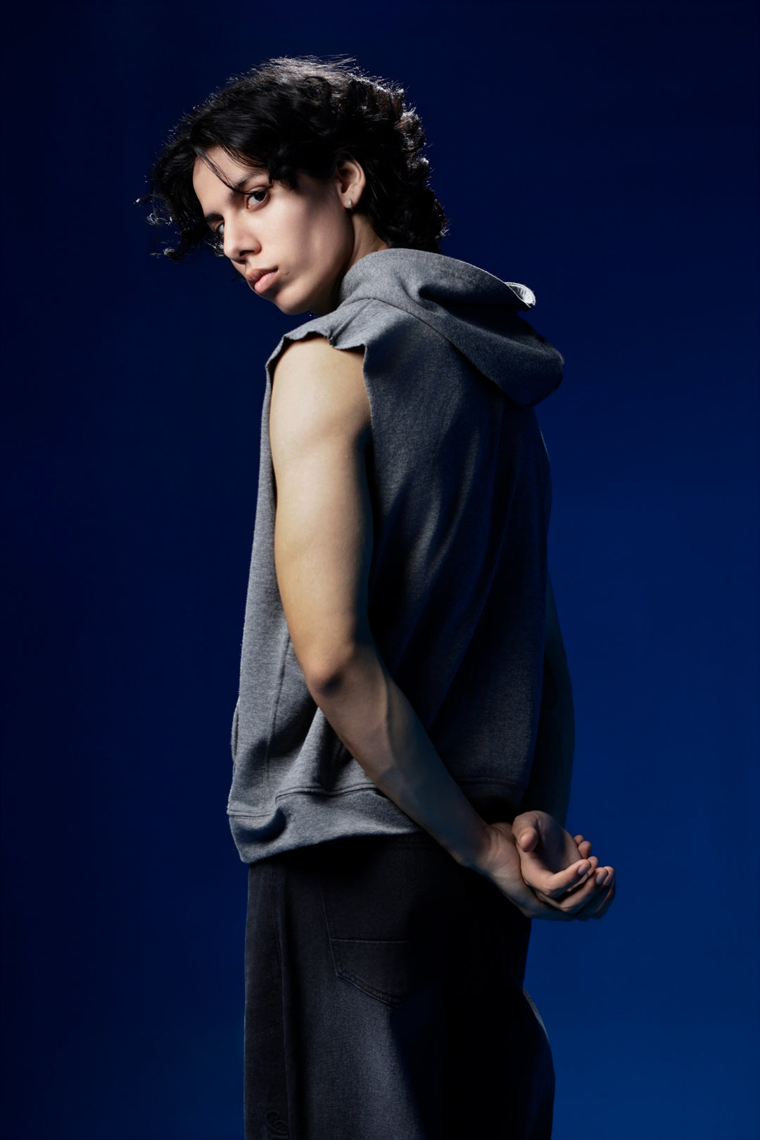 FNM Hood Tank - Grey