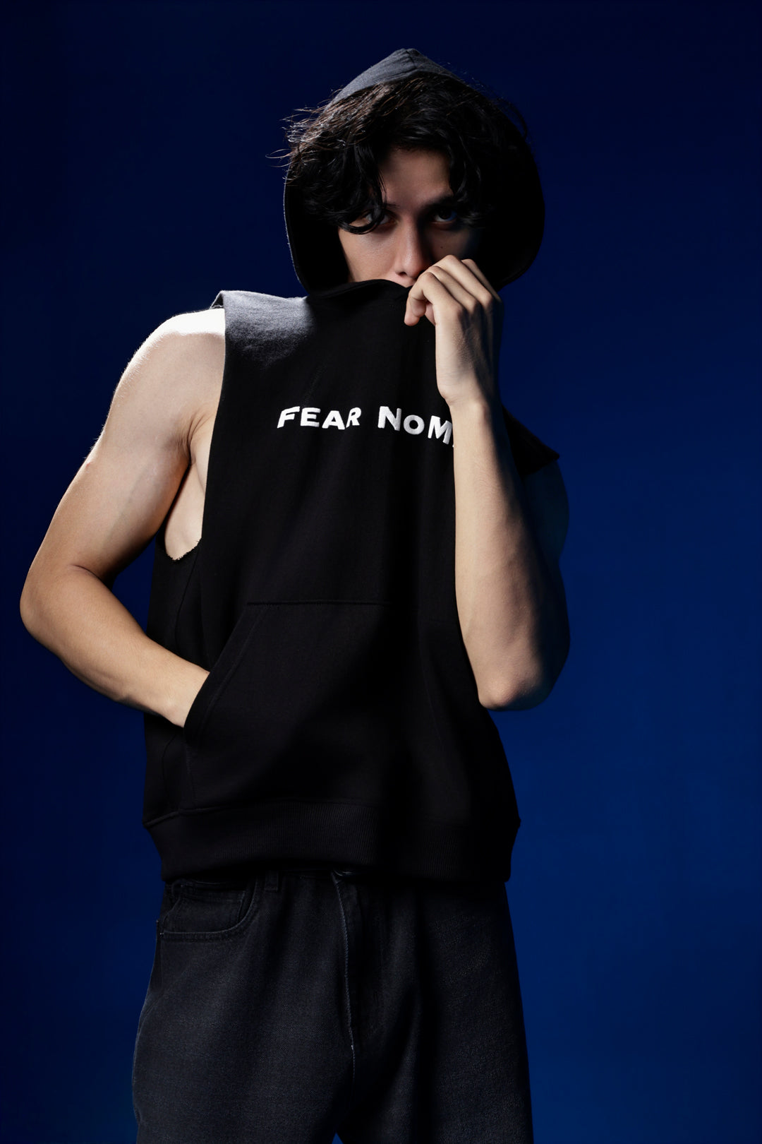FNM Hood Tank - Black