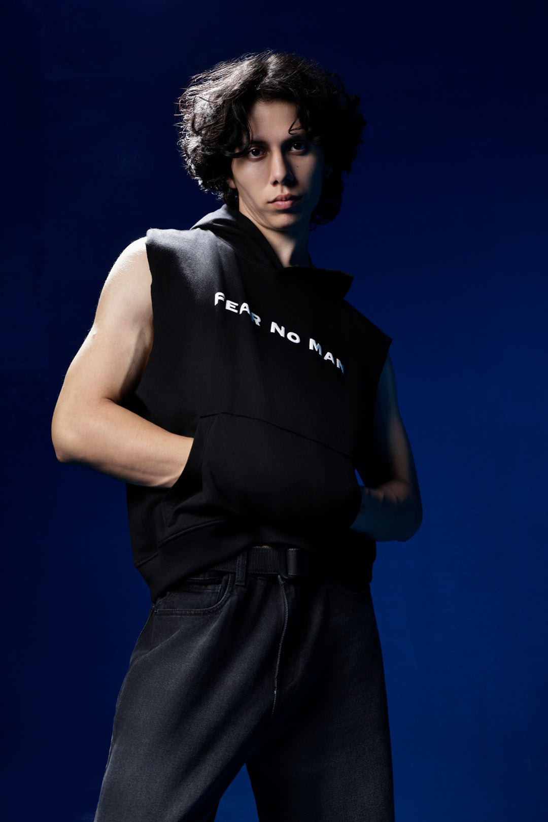 FNM Hood Tank - Black