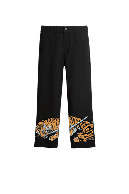 COTTON TIGER PANTS